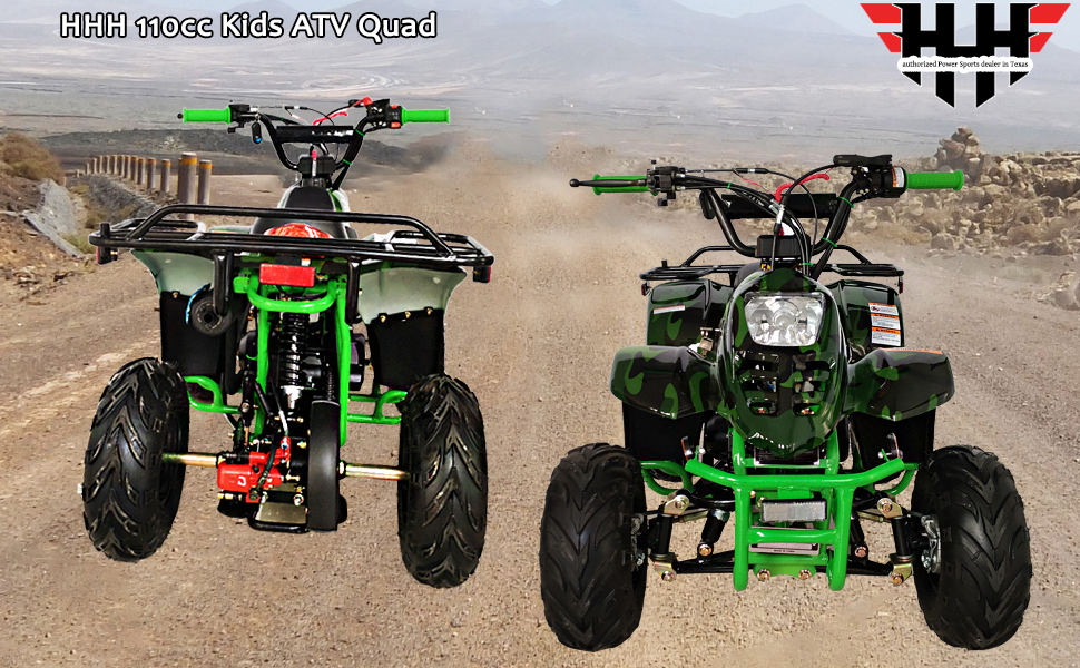 110cc ATV Boulder 110B1 Gas 110cc ATV Quads Youth ATV Quad ATVs Fully Automatic Children 4 Wheeler