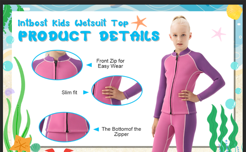 Girls Purple Cuff Top