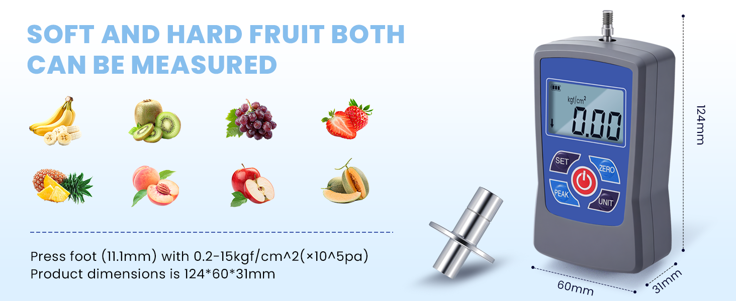 Digital Fruit Hardness Tester