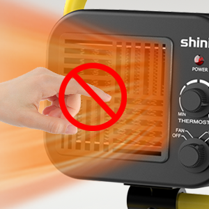 greenhouse heater with thermostat