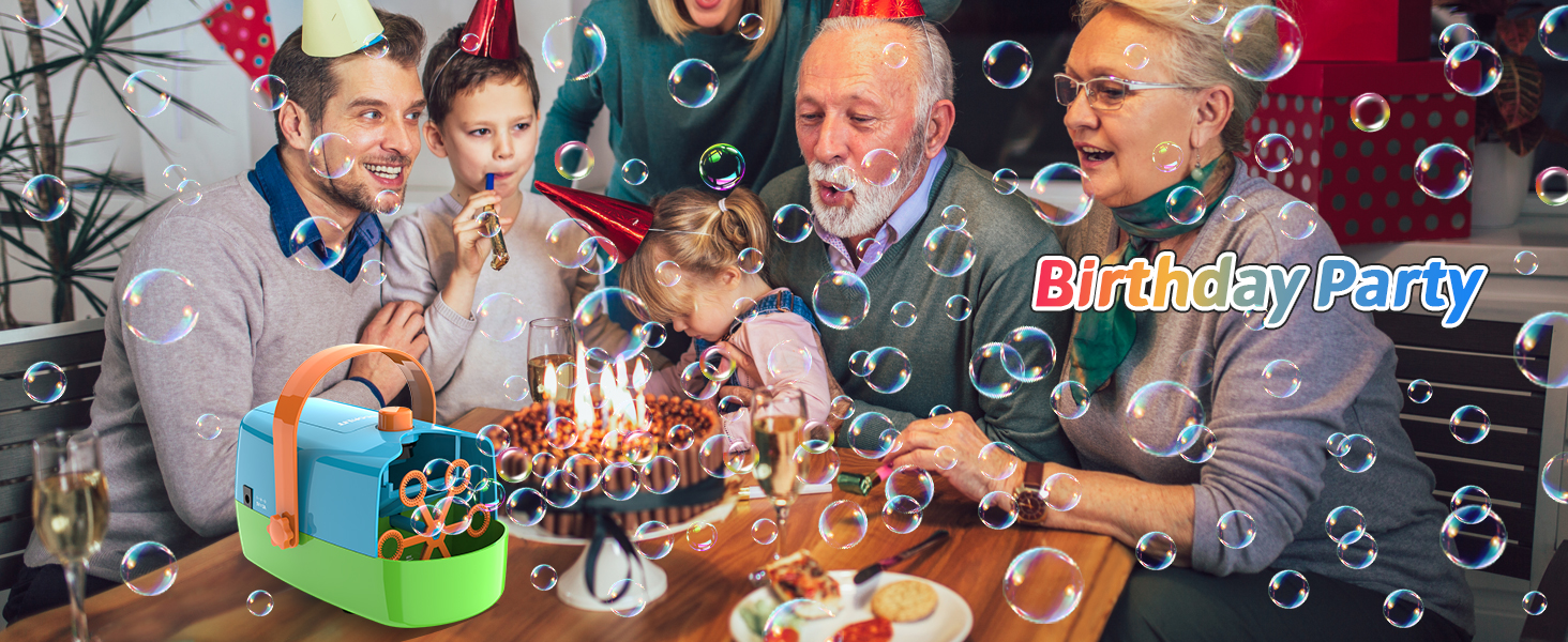 bubble machine for birthday