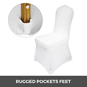 Coprisedia Spandex Elastico 50 Pezzi Bianco Copertura Della Sedia Per Matrimonio Fodera Copre Con Schienale Da Sala Pranzo Decorazione 20 coprisedia per matrimonio coprisedie bianco chair cover copri sedie bianche coprisedie matrimonio