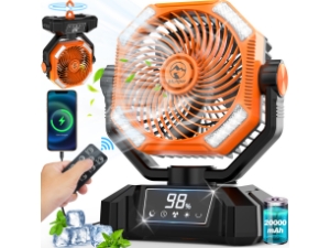 20000mAh Camping Fan Rechargeable