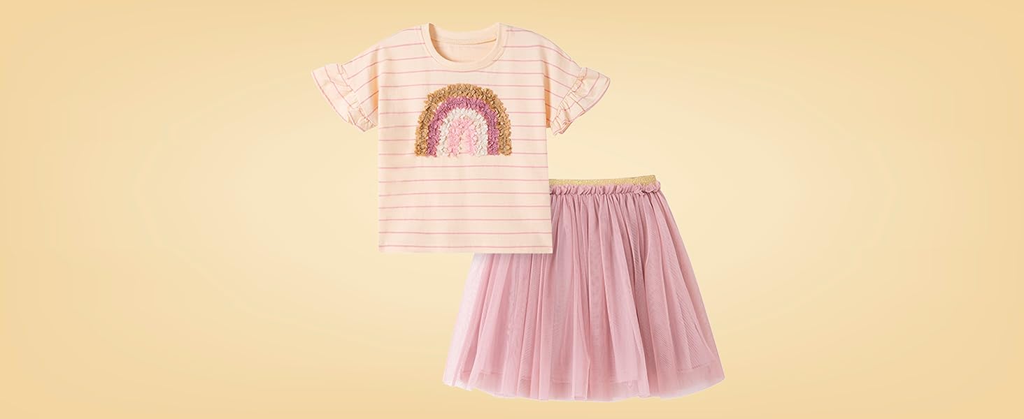 Girls Summer Dresses Set