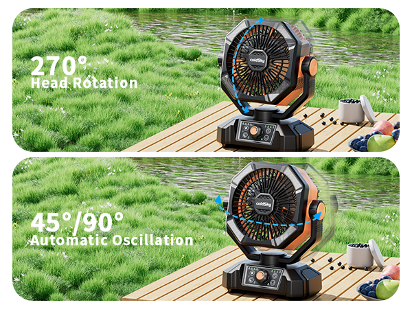 rechargeable fan portable