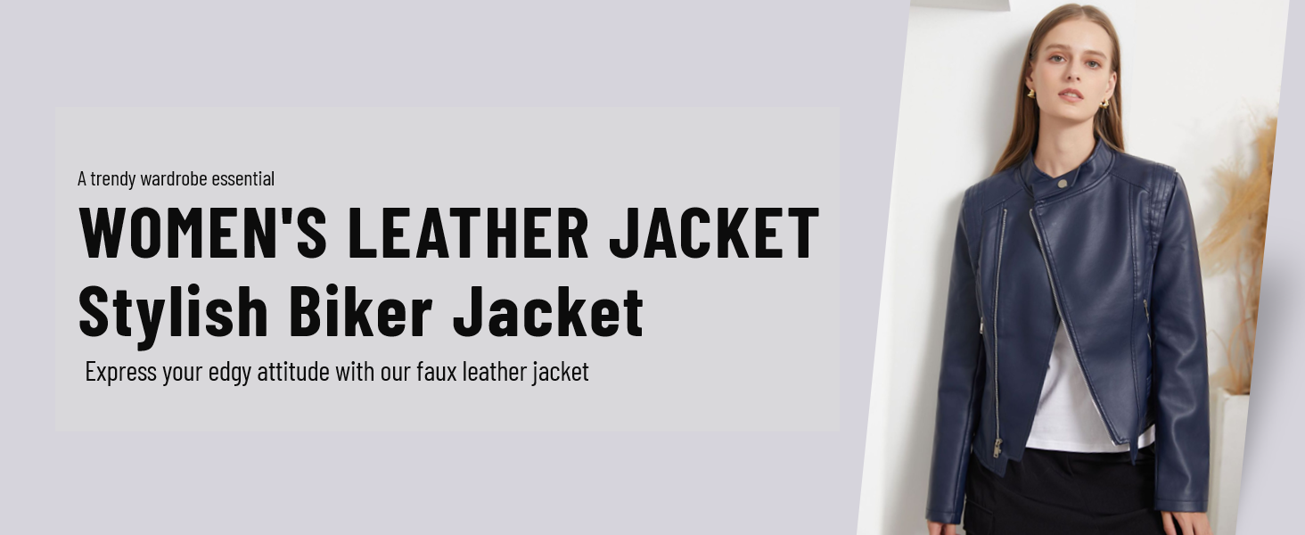 Lederjacke damen