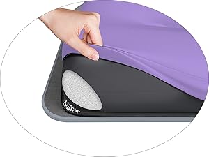 Non-deformable Microbeads filling in the insert of lap desk which comform to any lap and detachable