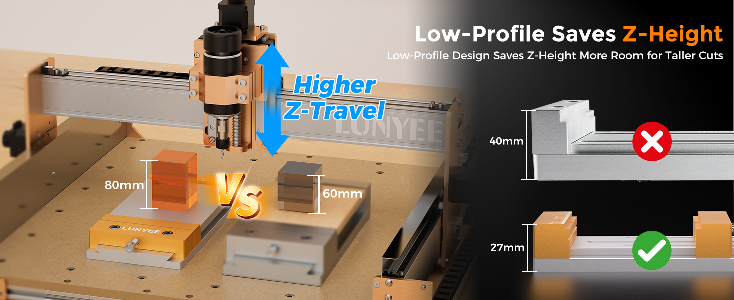 CNC Vise Worktable for Desktop CNC Router Machines