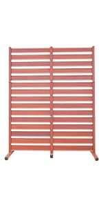 ALMAX畳めるフェンス 幅120×高さ150 木目調ブラウン ラティス DIY Amazon | ALMAX アルマックス オレフェンス アルミ たためる