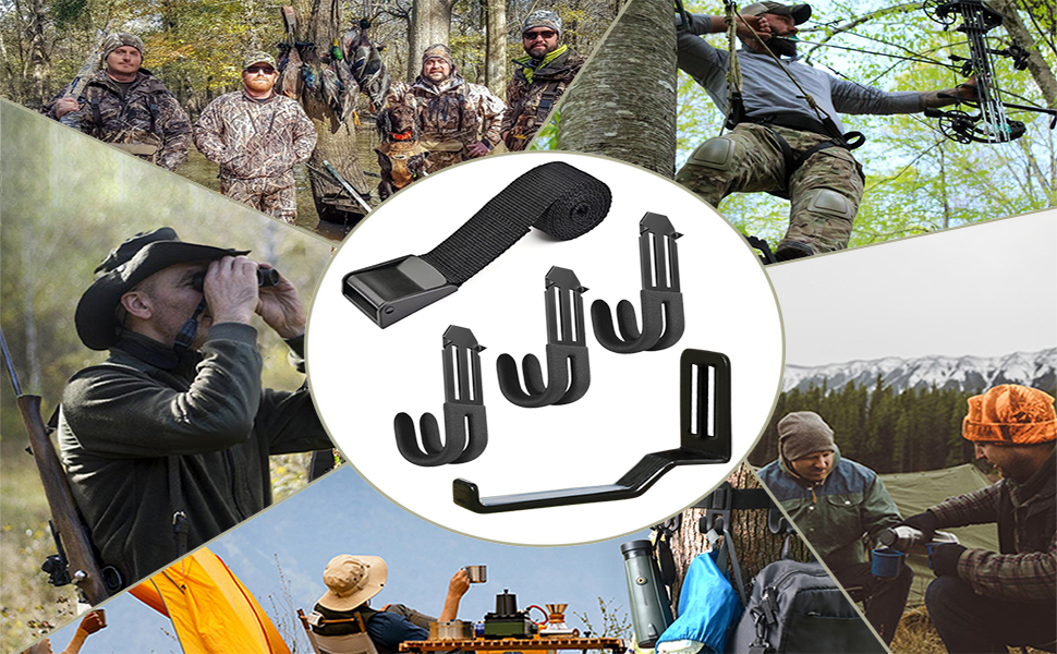 HNJXCAQYQ Bow Hanger Tree Strap Treestand Gear Strap