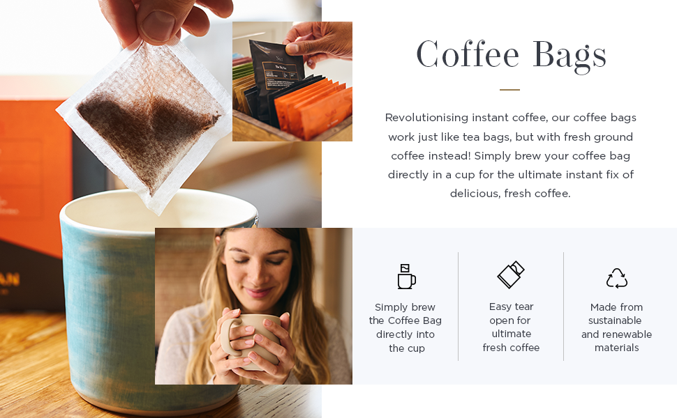 Artisan Coffee Co. The Genius Individually Wrapped Coffee Bags