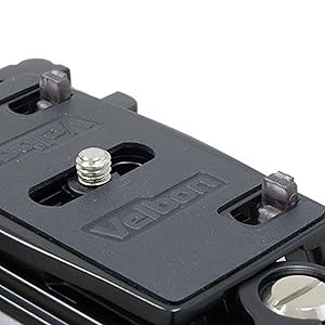 Amazon | Velbon 自由雲台 QHD-S6Q 中型 底面径42mm コマ止め
