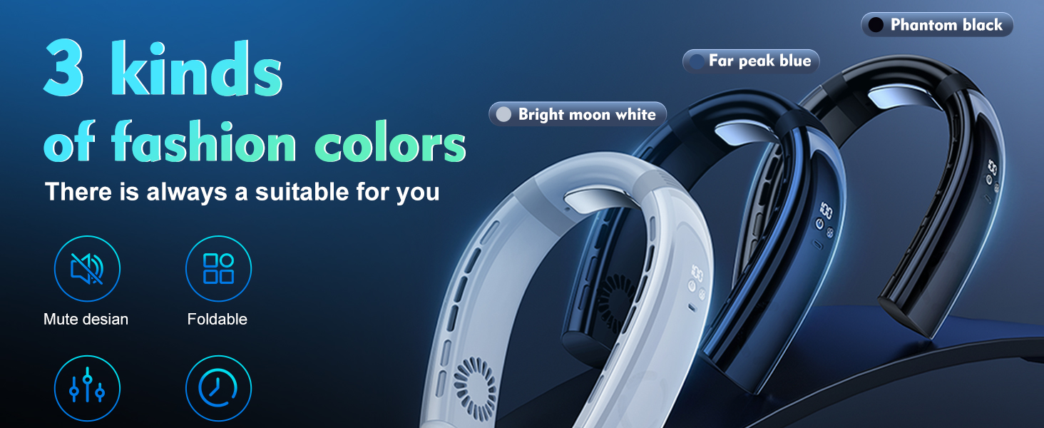 neck fans for women