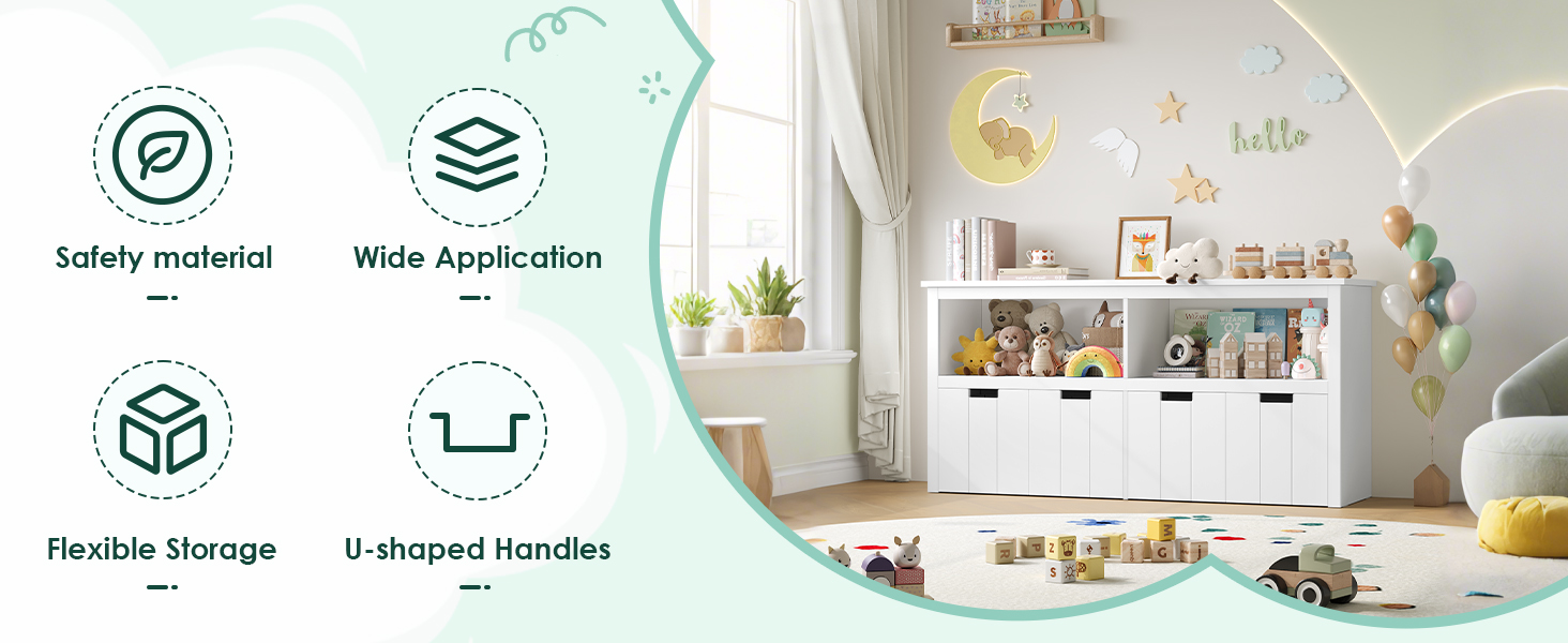 toy organizers and storage