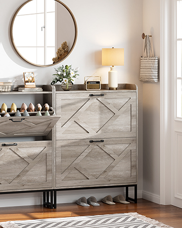 shoe dresser cabinet