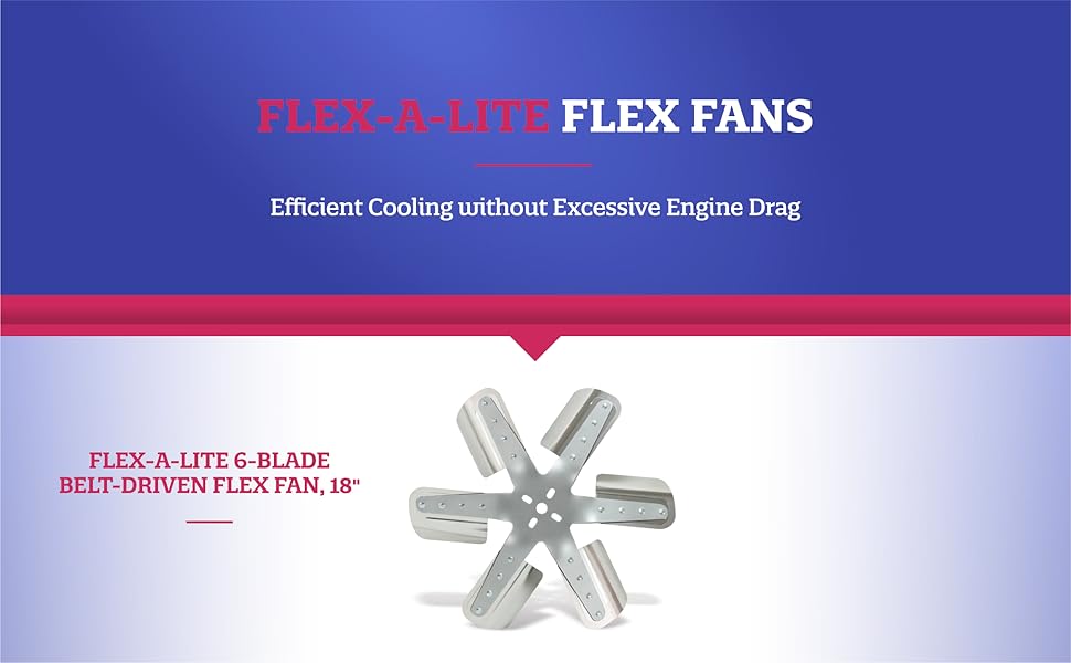 FANATIC 156センチ Amazon.com: Flex-A-Lite 6-Blade Silver Belt-Driven Flex Fan