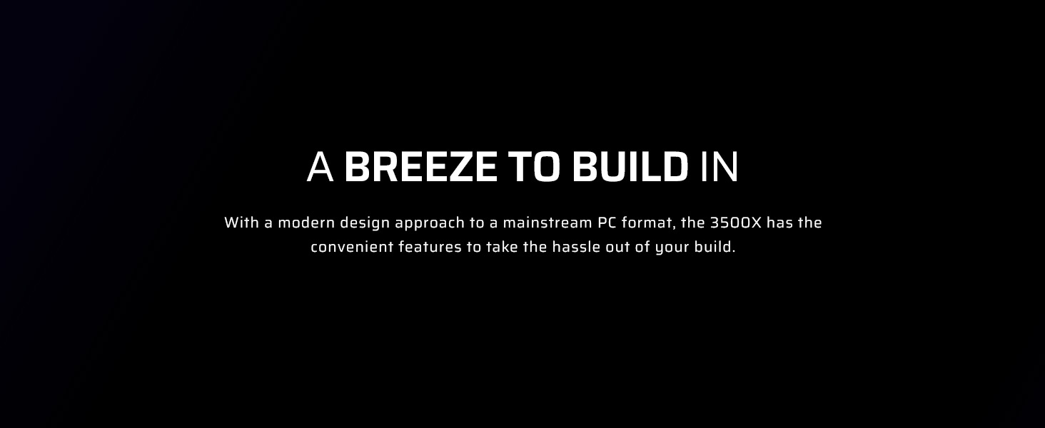 Corsair 3500X ARGB mid-tower pc case