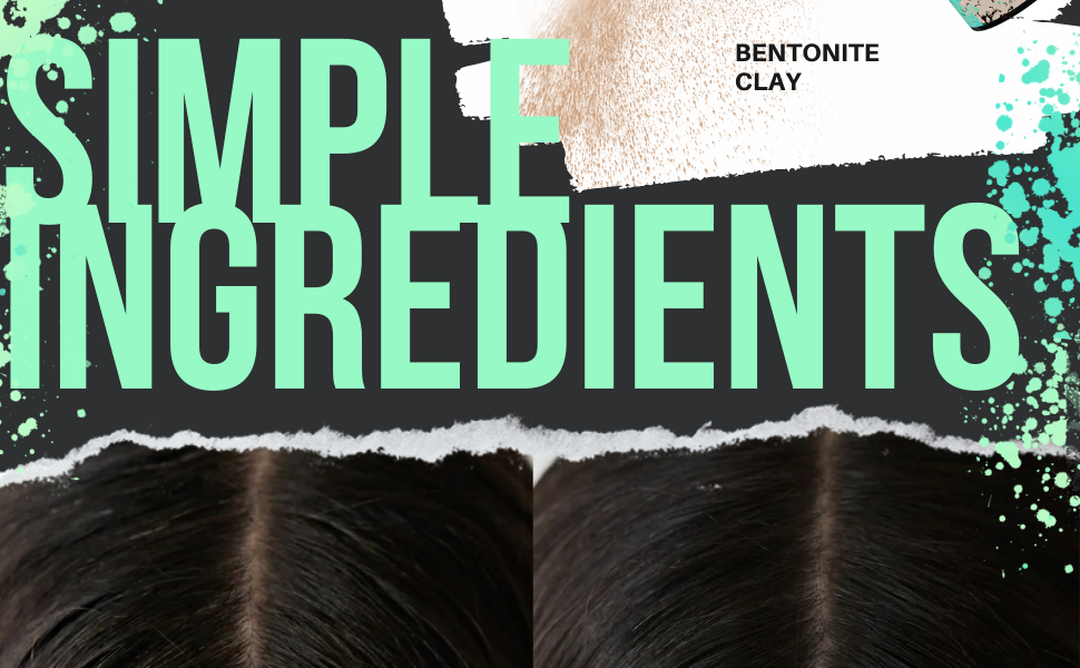 DRY SHAMPOO For Dark Hair Powder Spray (3.4 oz) Baddie