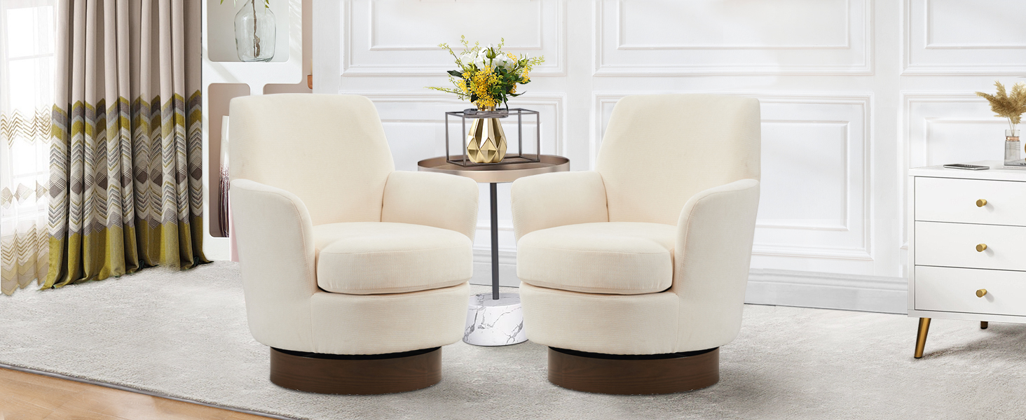 Swivel Accent Chairs