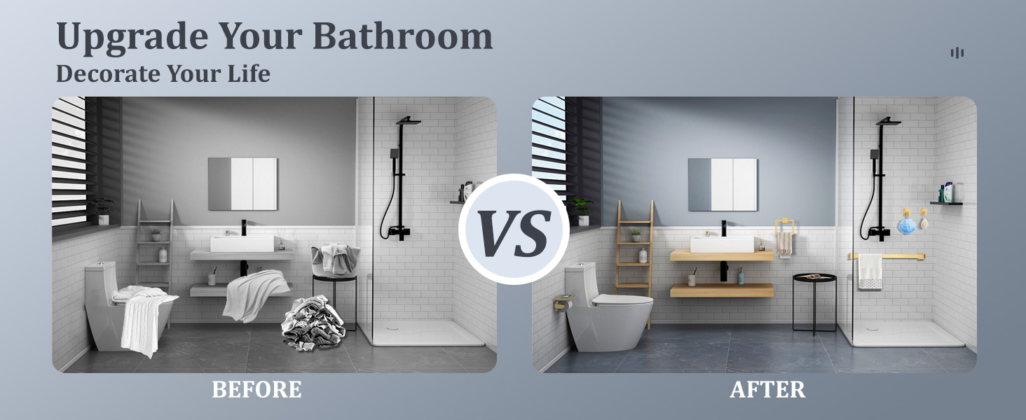 gold bathroom hardware