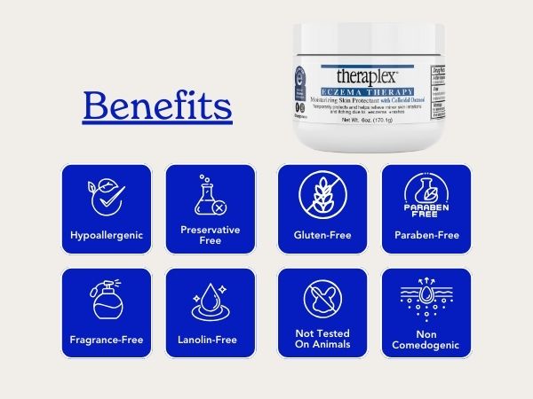 hypoallergenic, preservative free, gluten free, paraben free, fragrance free, lanolin free