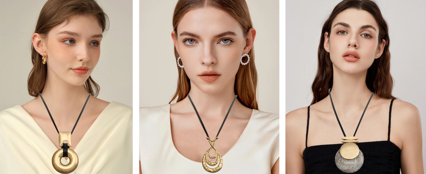 large pendant necklace