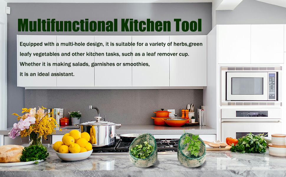 Ceramic Herb Stripping Bowl