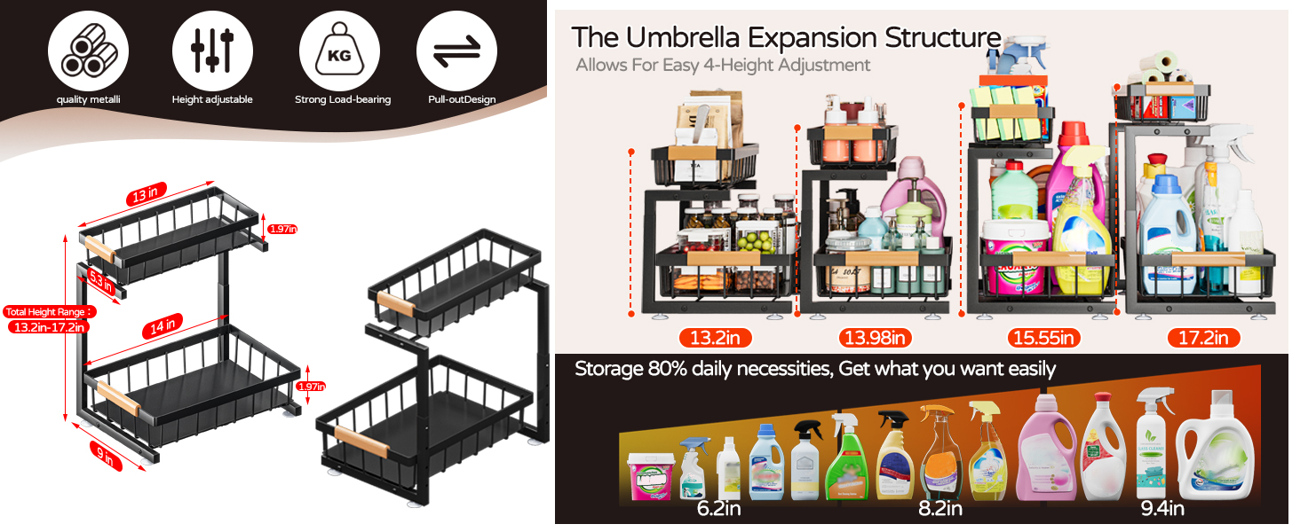 under sink organizer