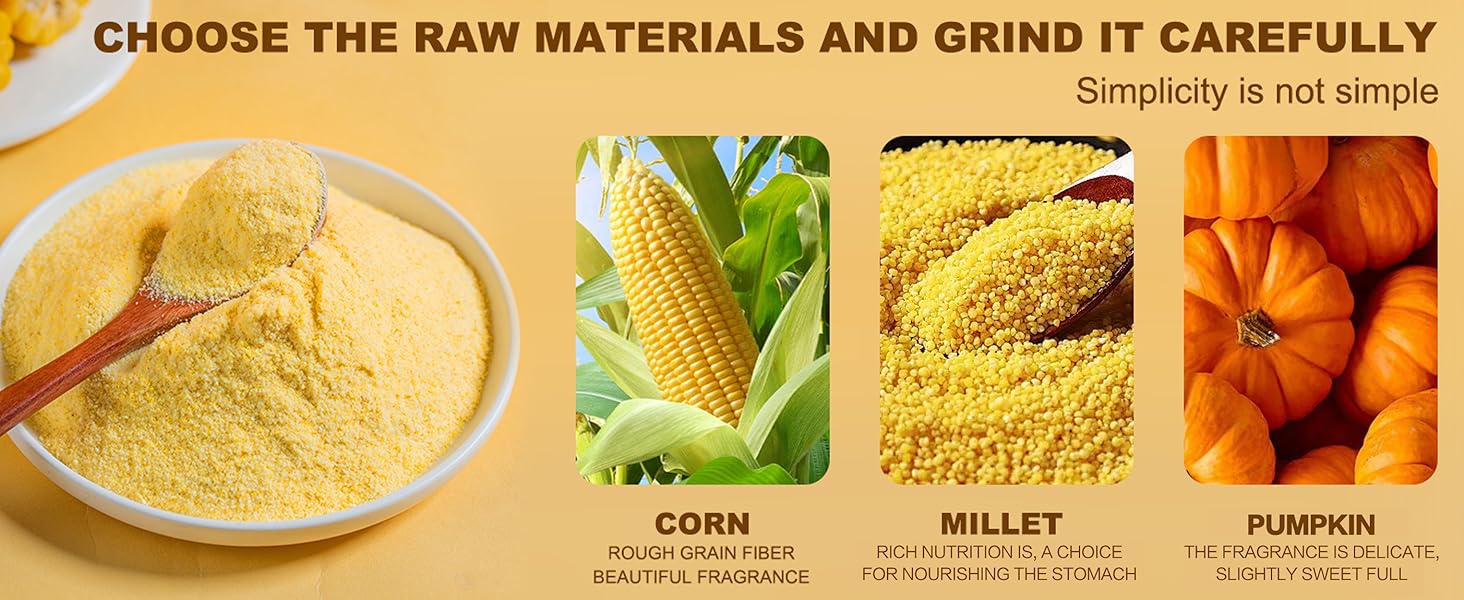 Pumpkin Millet Chinese Corn Soup Powder