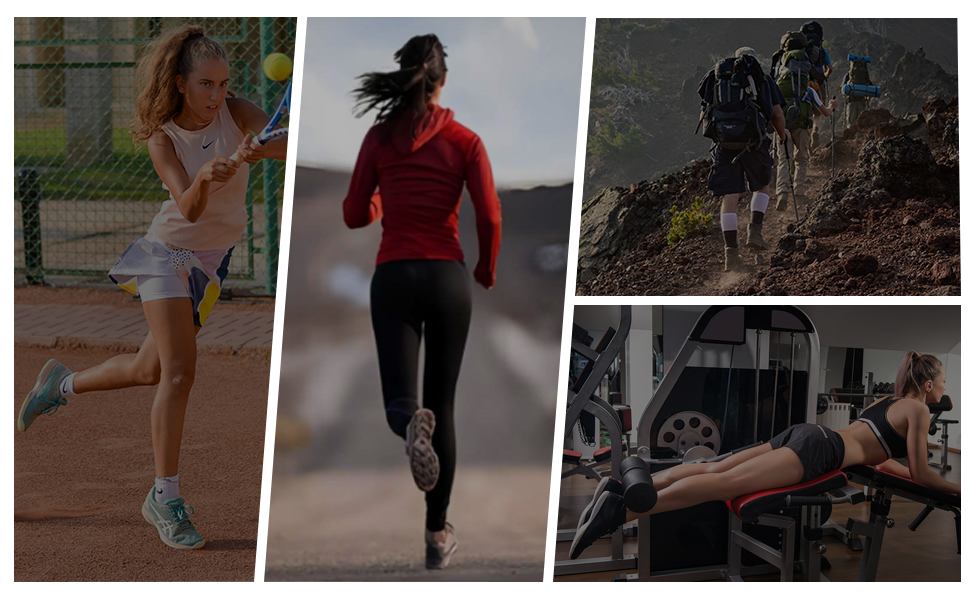 YUEDGE Women's Cushioned Outdoor Sports Hiking Walking Socks For Women, Moisture Wicking Cotton Casual Everyday Work Gym Tennis Athletic Crew Socks, Multipack, 5 Pairs 29 Suitable for all occasions casual outdoor tennis gym running walking