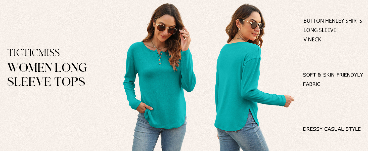 long sleeve shirts for women