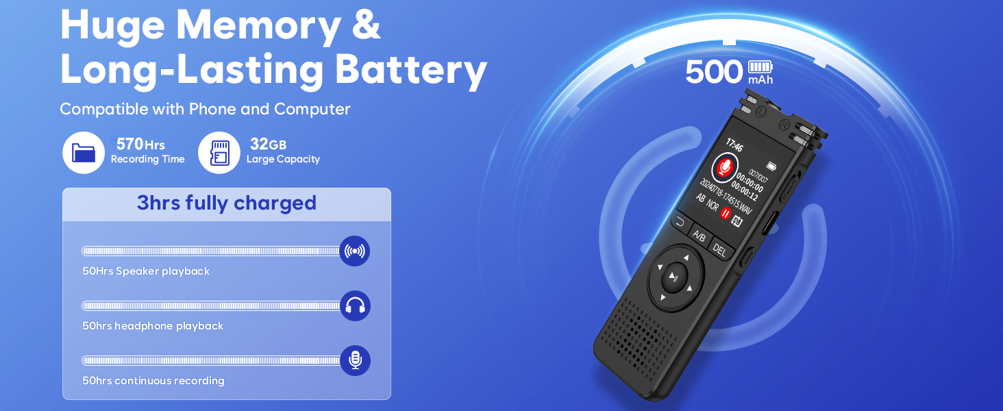 Voice Recorder with Playback