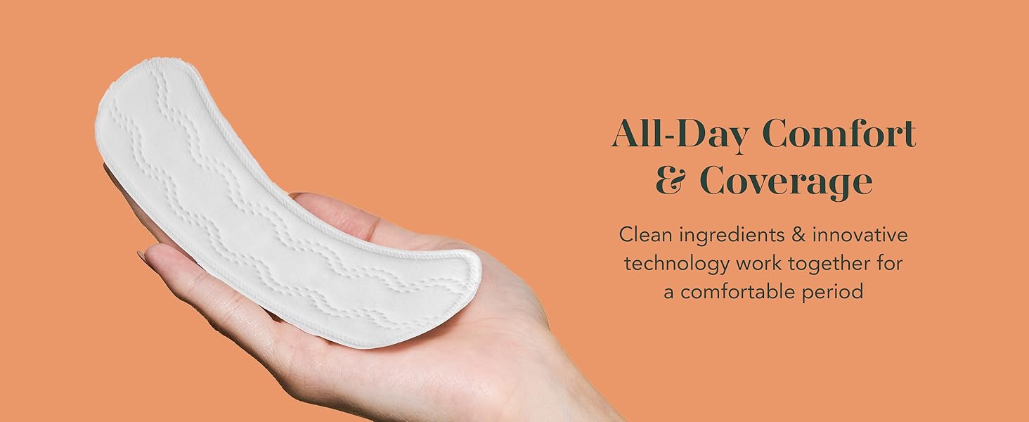 panty liners organic cotton pads for women flow long thin pantiliners period feminine care light