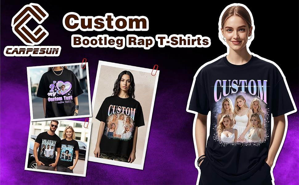 Custom Bootleg Rap T-Shirts