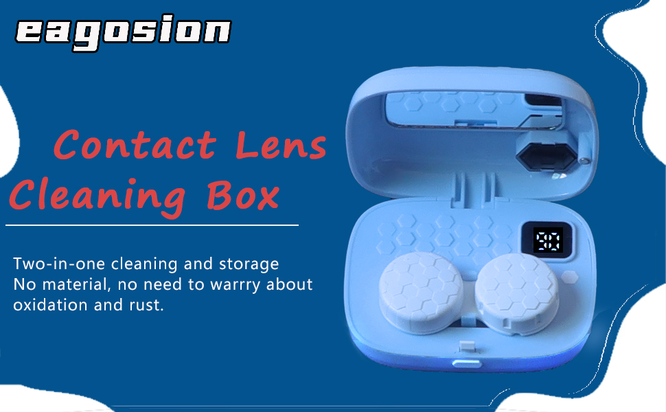 Contact Lens Cleaner Machine Ultrasonic Contact Lens