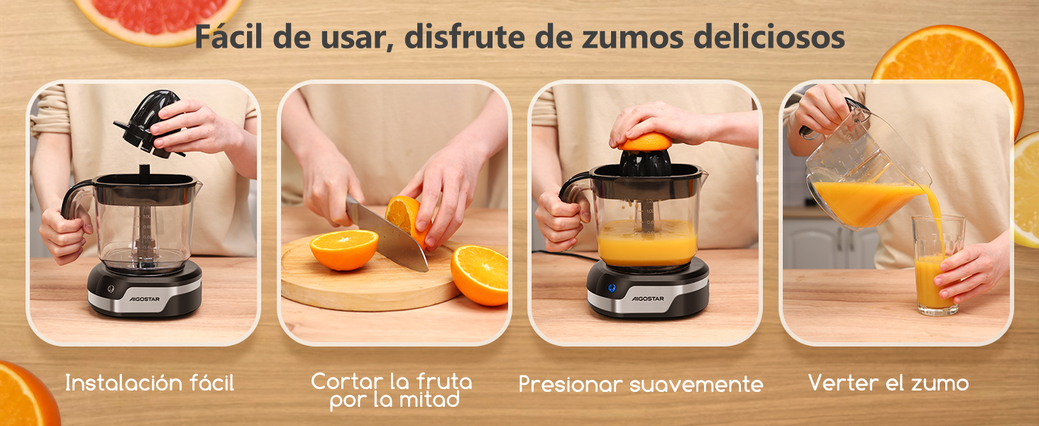 Fácil de usar y limpiar 