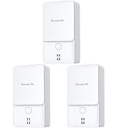 GoveeLife Water Leak Detectors 3 Pack, 100dB Adjustable Audio Alarm and Leak and Drip Alerts, Det...