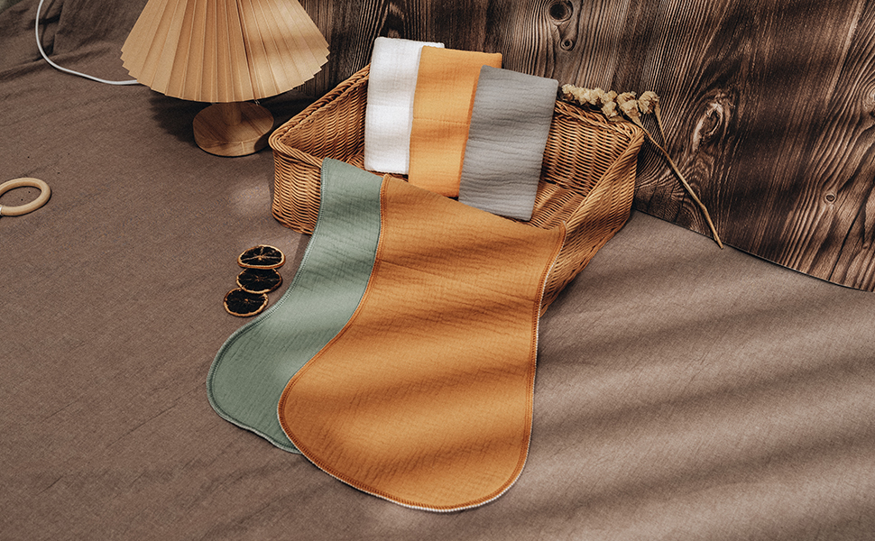 Muslin Burp Cloths for Burping Cloths for