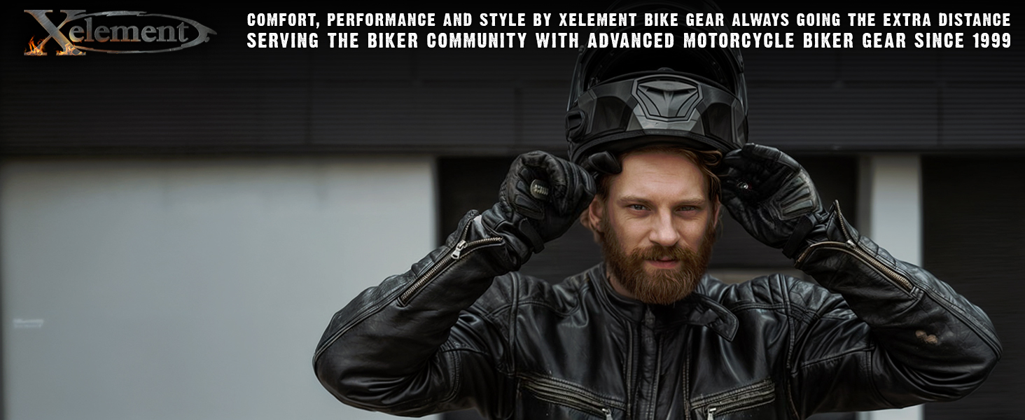 advanced motorcycle riding gear xelement leather riding gloves rider men man boy