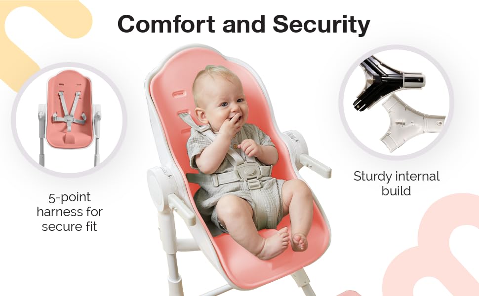 Amazon.com : ORIBEL Cocoon Z High Chair & Baby Lounger