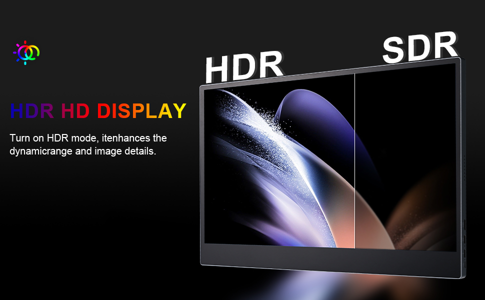 HAYOOVANT OLED 4K Portable Monitor 15.6