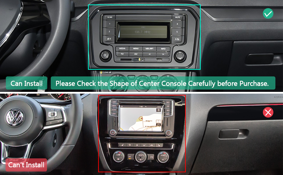 2G+32G for Volkswagen Jetta 20132017 Wireless Apple