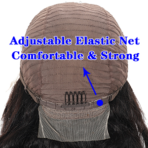 13x6 Body Wave lace front Combs and Adjustable Elastic Net