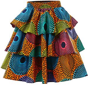 amazon ankara skirt