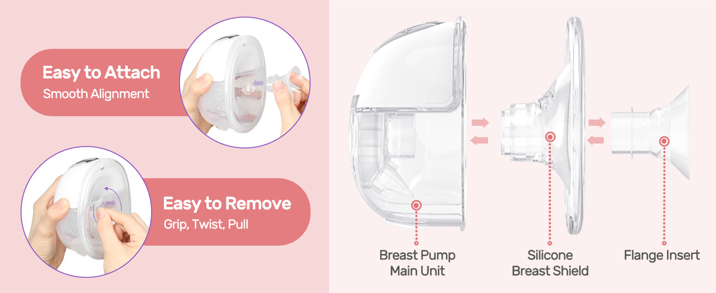 breast pump flange insert