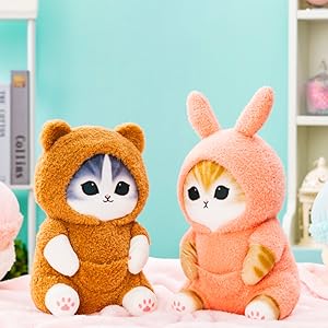 にゃんち　パジャマ　M mofusand パジャマにゃんマスコット(ねこパジャマ) | mofusand