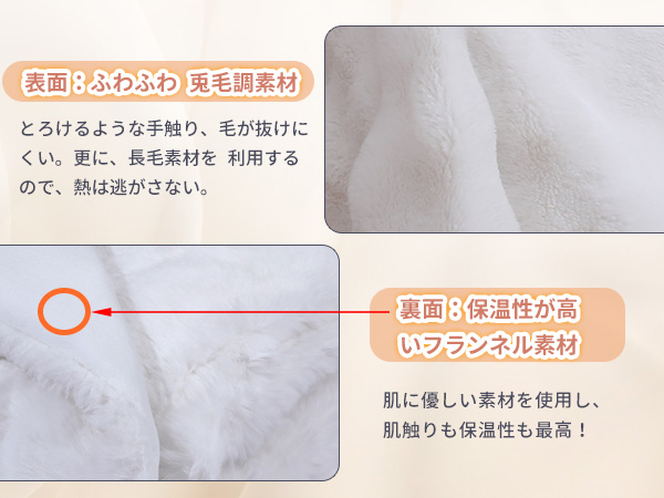 Amazon.co.jp : MOSMEE 電気毛布 【表面兎毛調+裏面ポリエステル