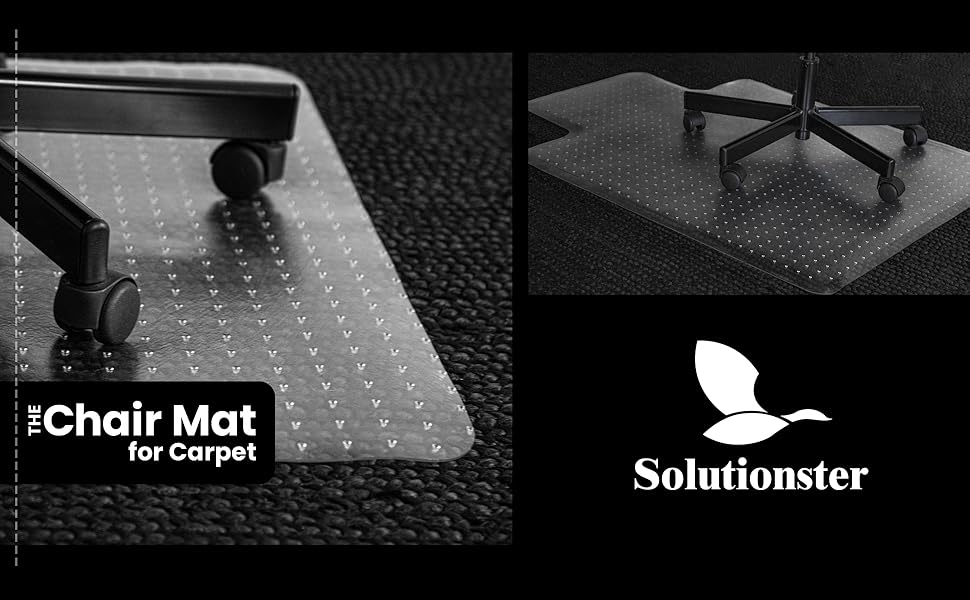 Office Chair Mat for Carpet Heavy Duty AntiSlip Floor Mat Carpet