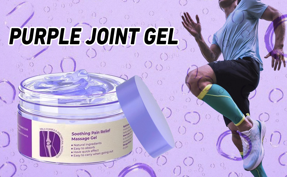 Gel Conjunto Gel Púrpura