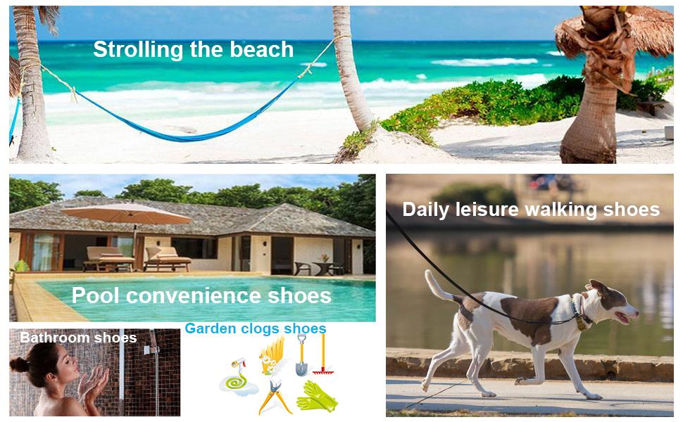 Sie eignen sich perfekt für die Freizeit im Freien oder zu Hause als Hausschuh,